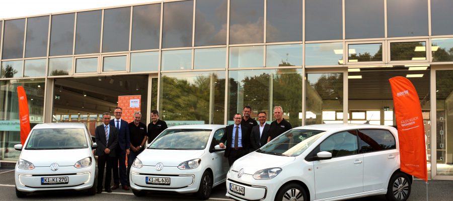 Drei neue Elektrofahrzeuge für den deutschen BUWOG Fuhrpark