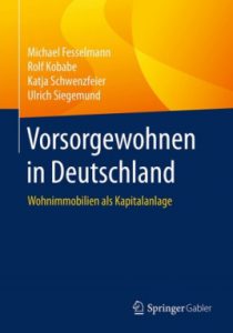 Buchtitel "Vorsorgewohnen in Deutschland"