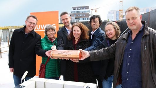 BUWOG THE VIEW: Ein Fest zur Fertigstellung der Bodenplatte