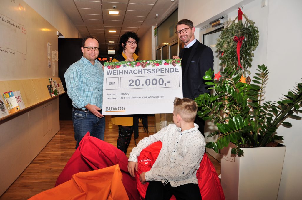 Die BUWOG-Weihnachtsspende 2019
