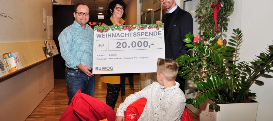 Die BUWOG-Weihnachtsspende 2019