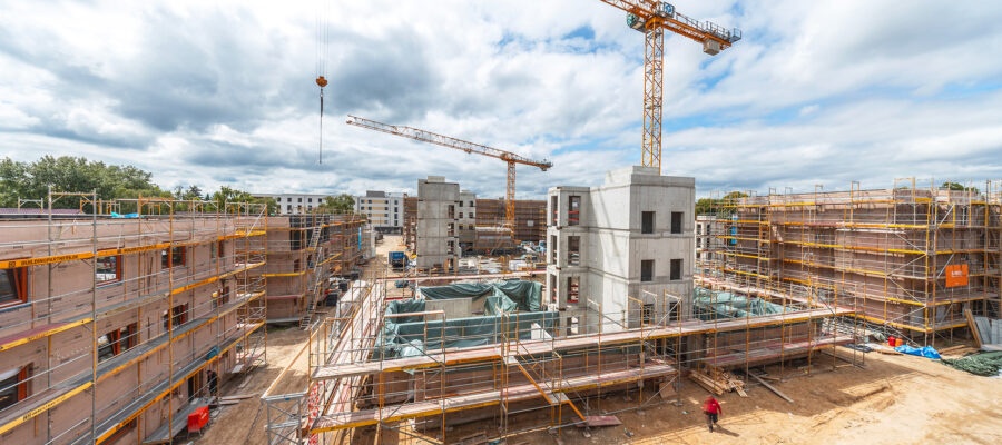 Topping out for BUWOG HYGGE HÖFE: a timber development