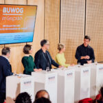 Foto von BUWOG im Gespräch am 2.6.2025 im Ludwig Erhard Haus. Foto: BUWOG