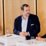 Foto von BUWOG im Gespräch am 2.6.2025 im Ludwig Erhard Haus. Foto: BUWOG