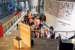 Foto von BUWOG im Gespräch am 2.6.2025 im Ludwig Erhard Haus. Foto: BUWOG