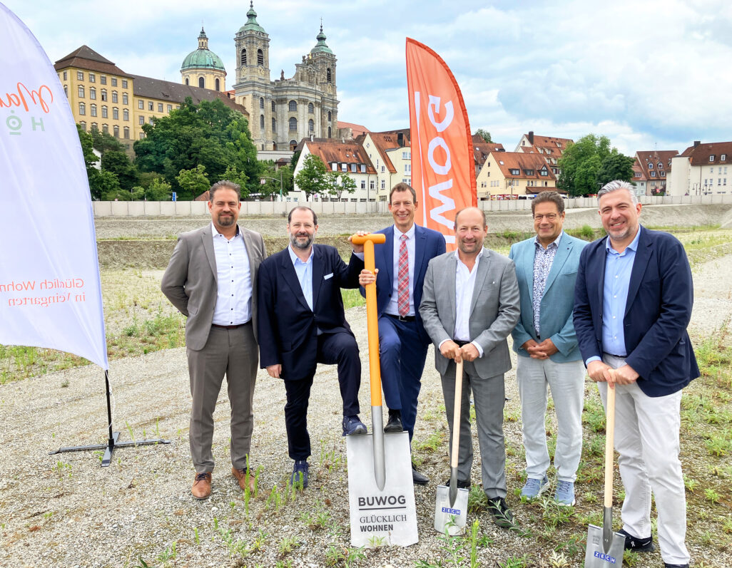Baubeginn Martinshöfe: In Weingarten rollen die Bagger