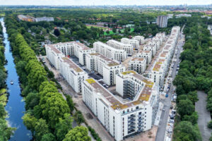 Erfolgreich realisiert für den erfolgreichen Globalverkauf: HALSKJE SONNENGÄRTEN in Spandau. Foto: BUWOG