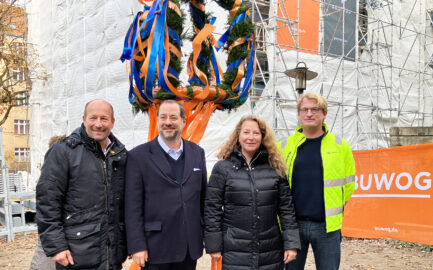 Richtfest der BUWOG in der Hildegardstraße in Berlin