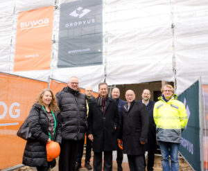 Eva Weiß, Dr. Olaf Joachim, Michael Menz, Luka Mucic, Udo Sauter, Rolf Buch, Daniel Riedl, Phillip Erler (v.l.)