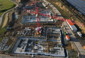 BUWOG FLORAGÄRTEN: Der Hochbau schreitet voran. Foto: BUWOG