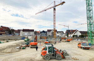 BUWOG MARTINSHÖFE: Baustelle im März 2026