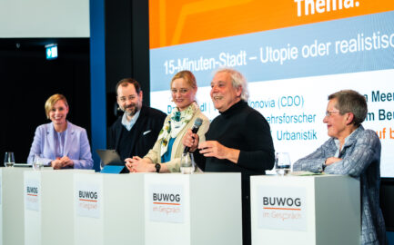 Volles Haus bei BUWOG im Gespräch