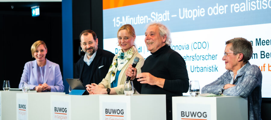Volles Haus bei BUWOG im Gespräch